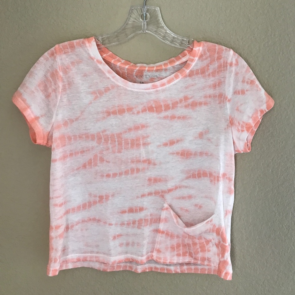 Live Love Dream Aeropostale crop top