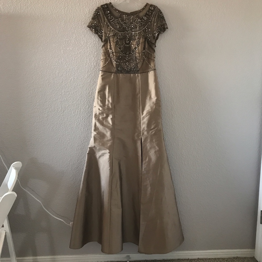 Adrianna Papell Formal Beaded Dress
