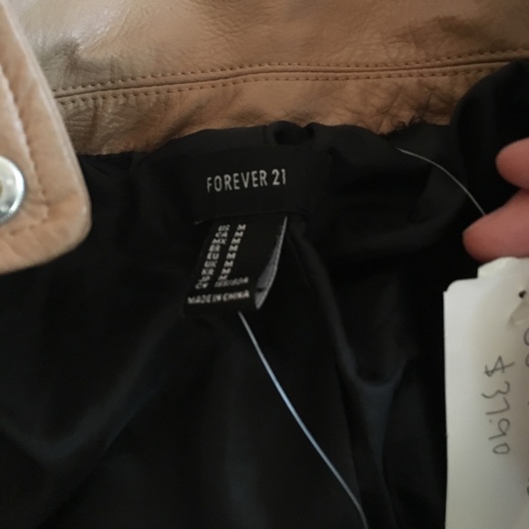 Pleather jacket with belt - Picture 2 of 5