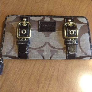 Authentic Coach Clutch