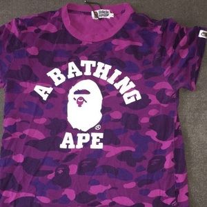 A bathing ape tee