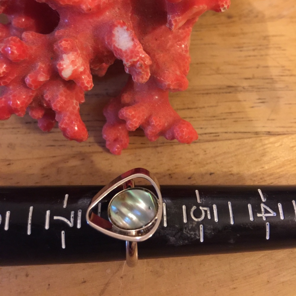 Abalone ring - Picture 4 of 4