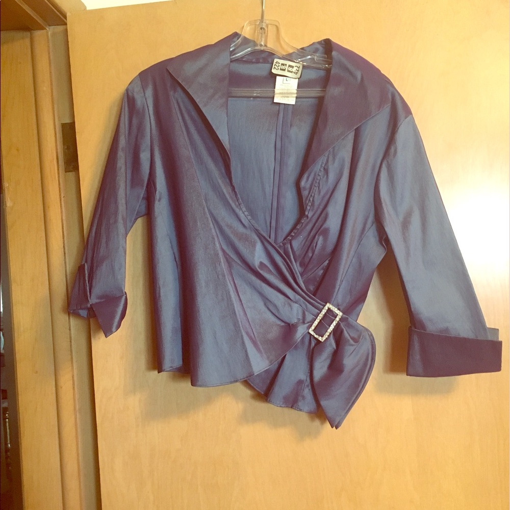 Purple formal mother of the bride separate
