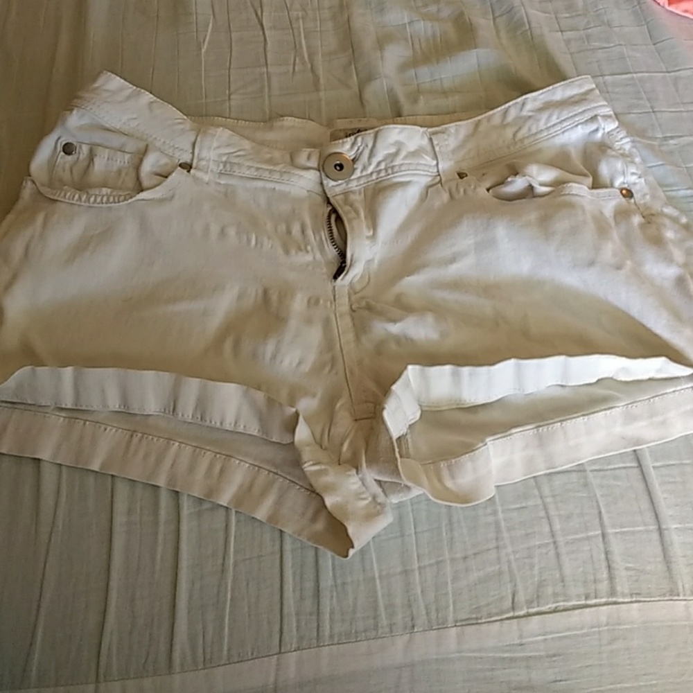 White shorts