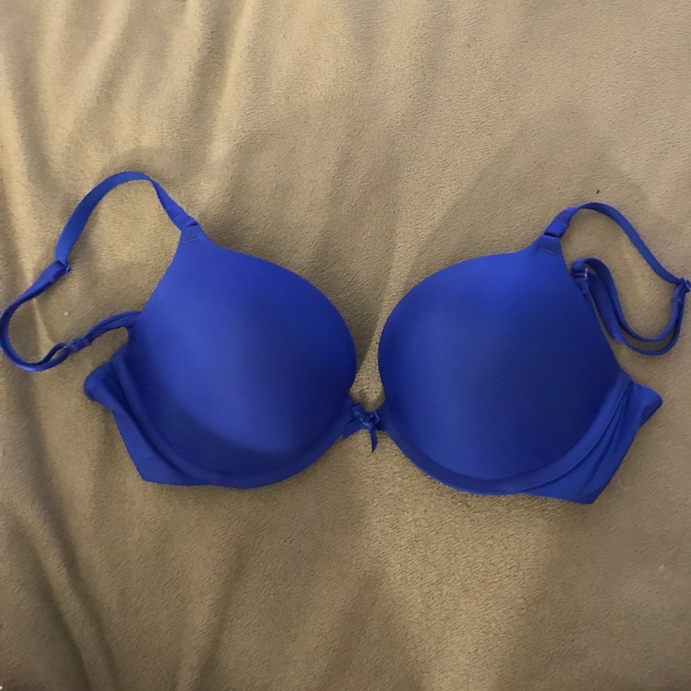 Blue VS Push Up Bra