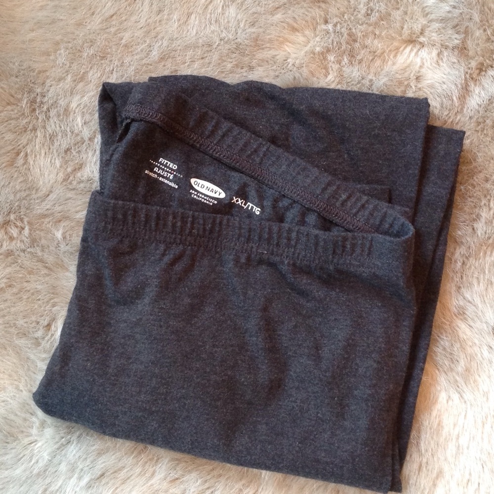 New Old Navy Dark Grey Legging XXL
