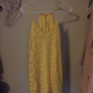 Yellow everyday dress