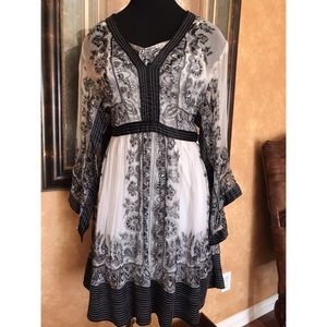 CACHE Butterfly Dress