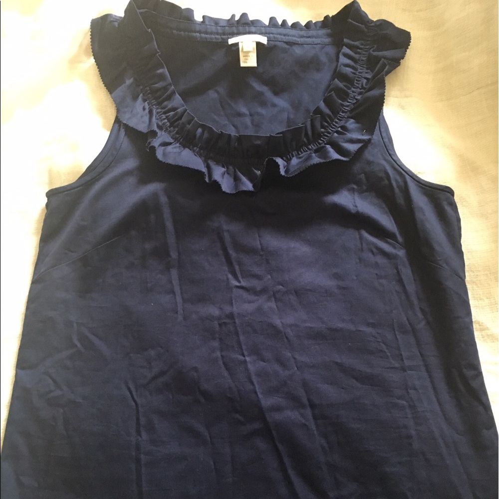 J.Crew Ruffle Top - Picture 2 of 3