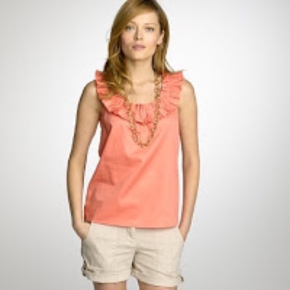 J.Crew Ruffle Top - Picture 3 of 3