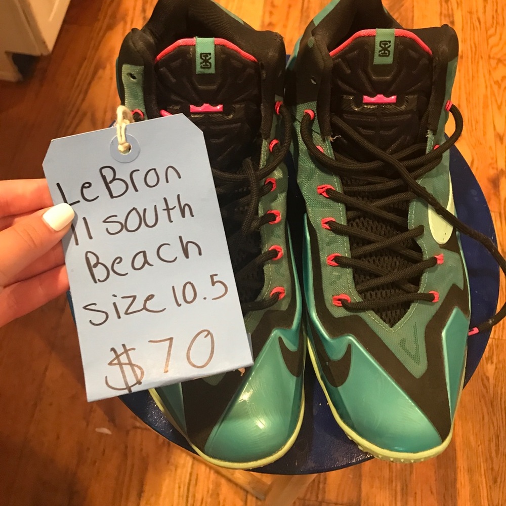 AUTHENTIC LEBRON 11 SOUTH BEACH SHOES