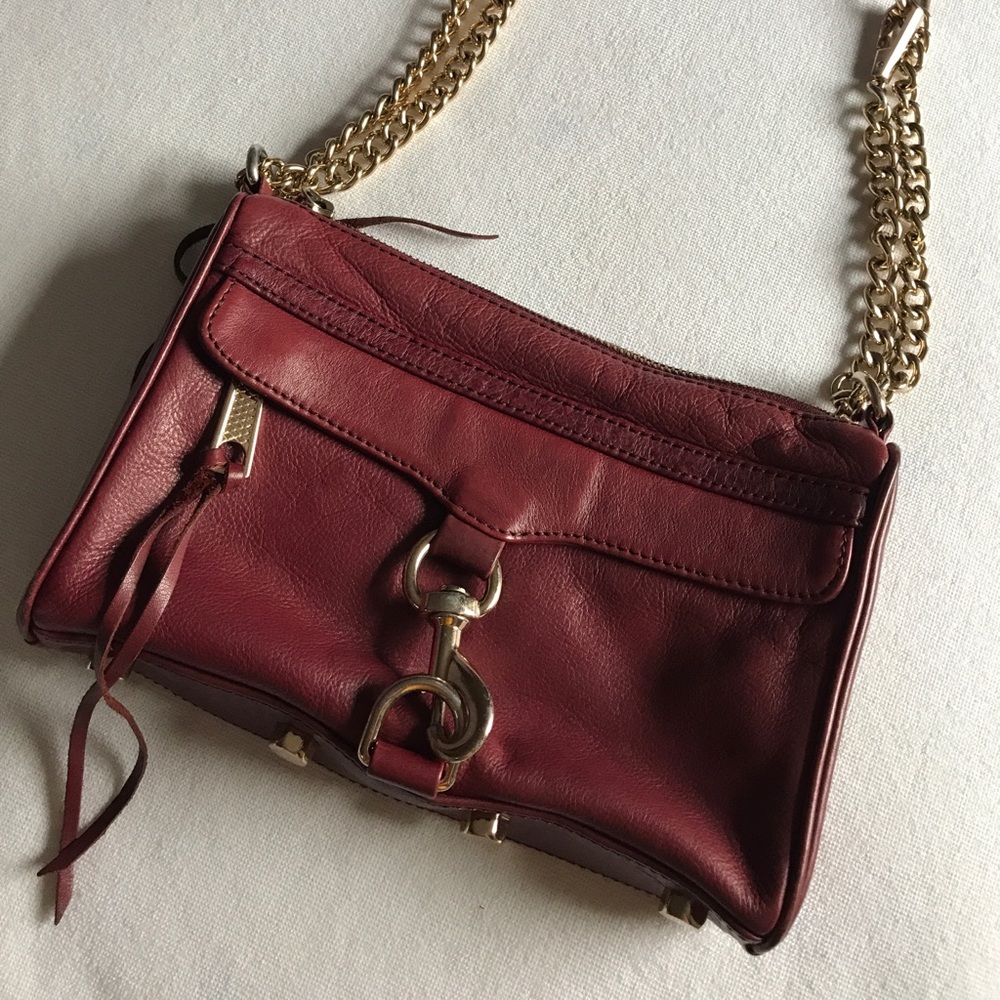 Rebecca Minkoff Mini Mac Bag in "Port"