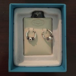 NEW Piercing Pagoda Hoop Earrings