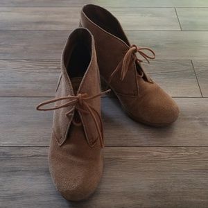 Chestnut Ankle Booties