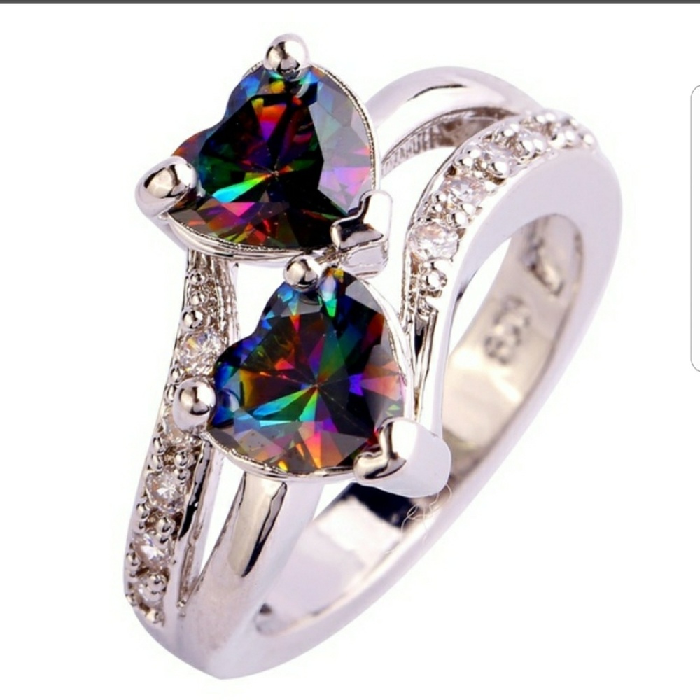 💜FASHION LOVER HEART RING 💜 - Picture 2 of 2