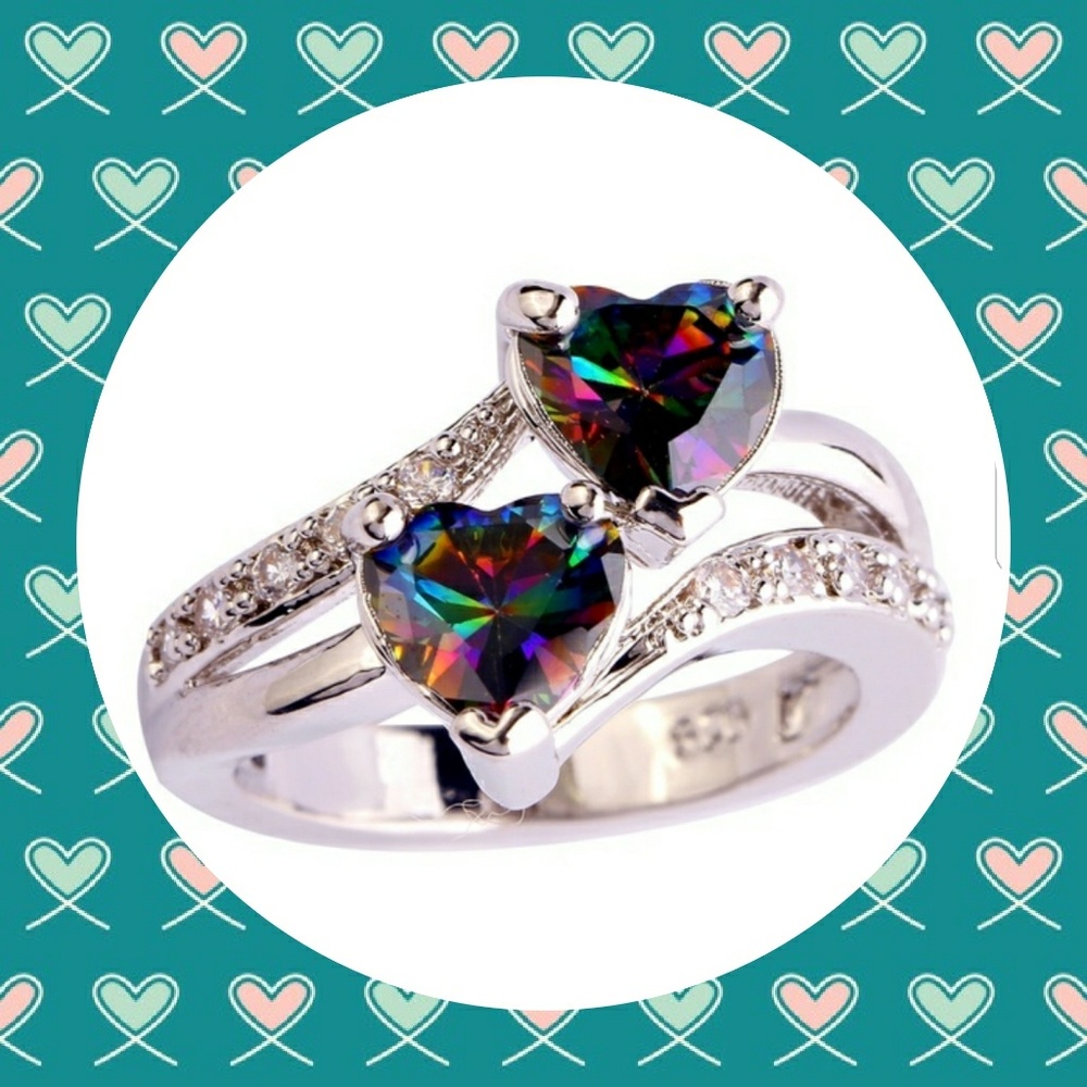 💜FASHION LOVER HEART RING 💜
