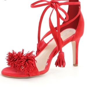 Red tassel Gianni Bini Shoes