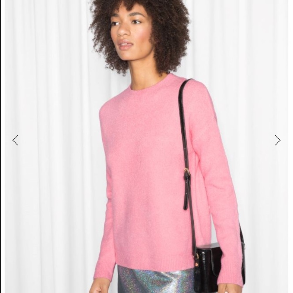 & other stories Pink Sweatshirt