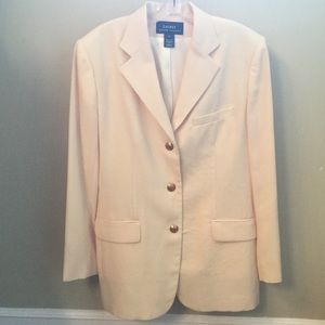 Ralph Lauren cream blazer