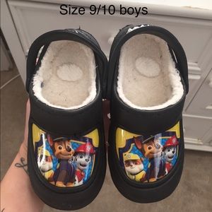 Paw Patrol Croc-like slipper shoes