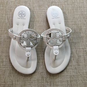 Tory Butch flip flops, perfect condition