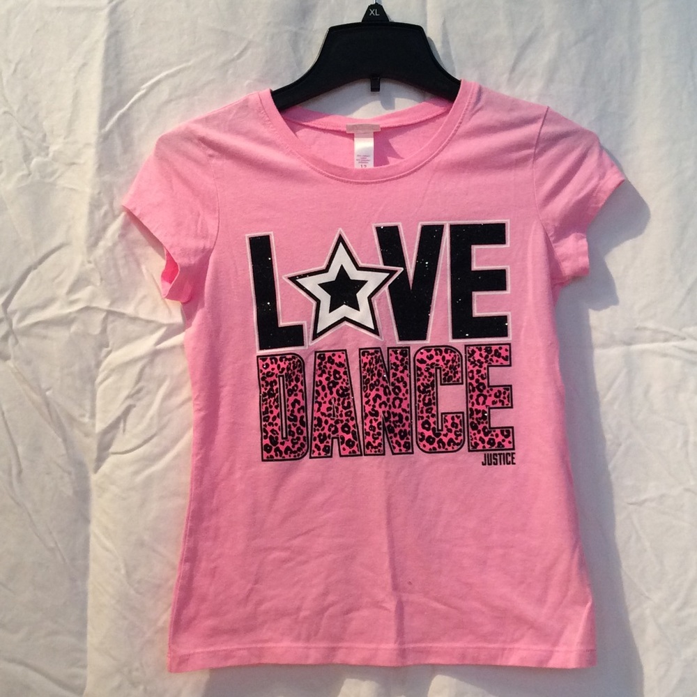 Pink dance tee