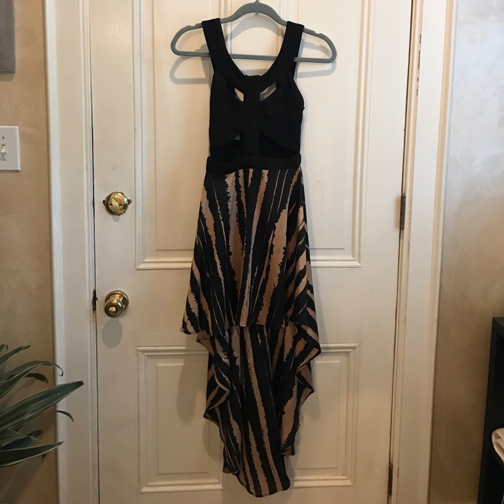 Urban Outfitters High Low Cut Out Dress