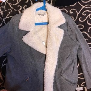NWT Abercrombie & Fitch Fleece Jacket Size M