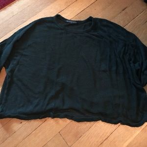 Brandy Melville knitted crop top