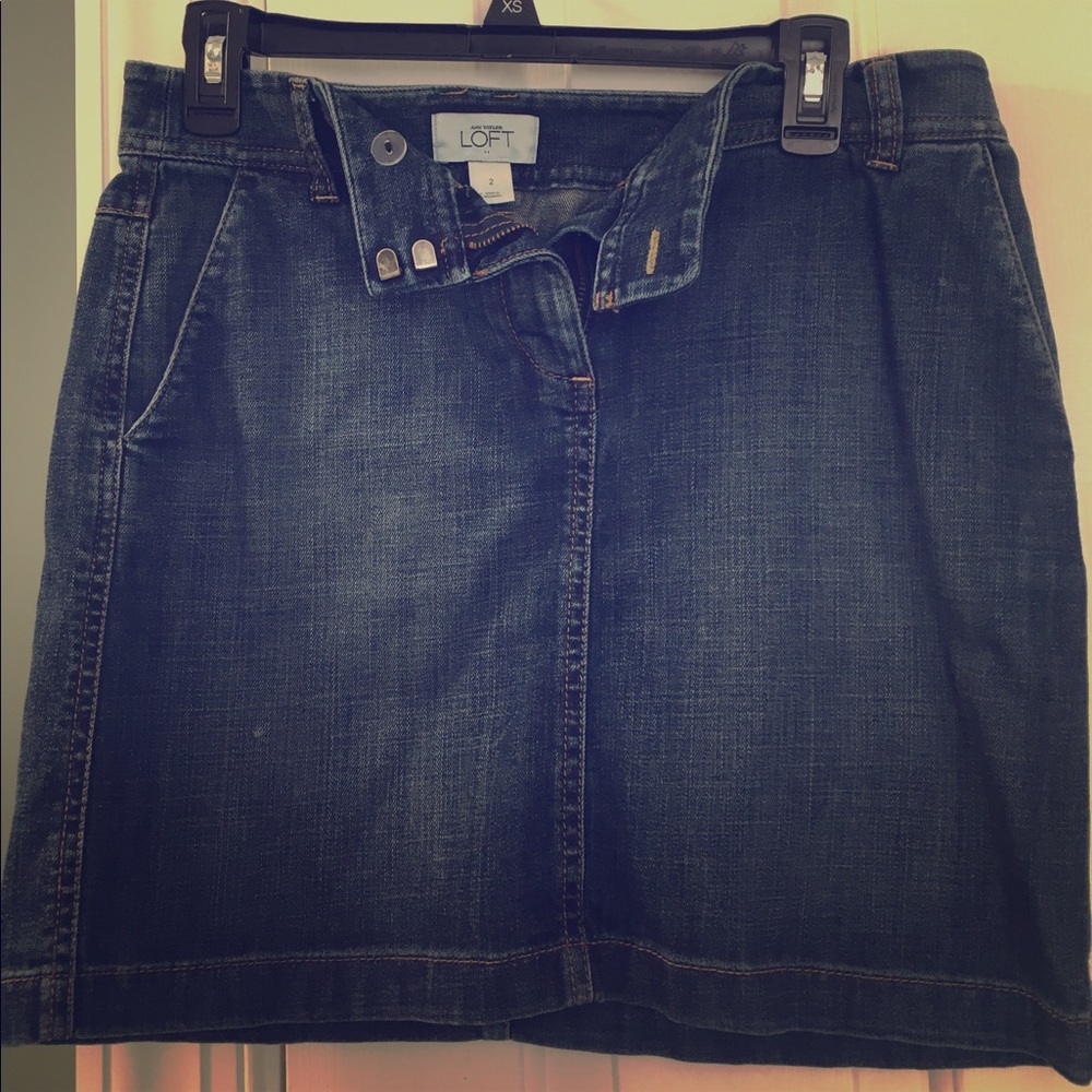 Loft Denim skirt