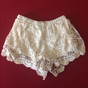 Angie Crochet Shorts