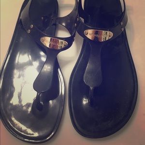 Michael Kors Plate jelly sandals