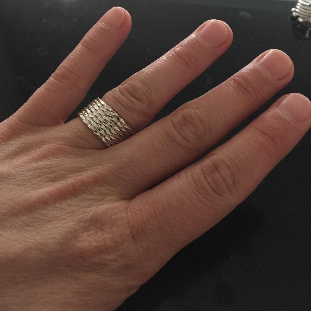 Sterling silver ring 925 size 6
