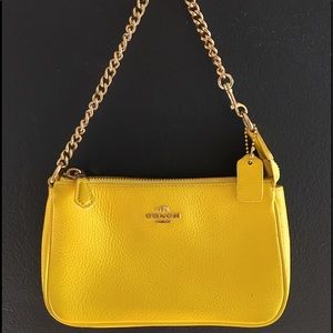 Coach - Nolita Polished Pebbled Leather Wristlet