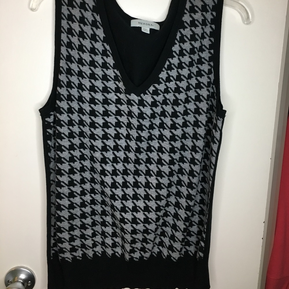 Workwear Houndstooth Vest