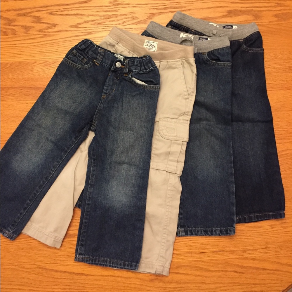 4 Pairs 3T Children's Place Jeans & Pants Bundle