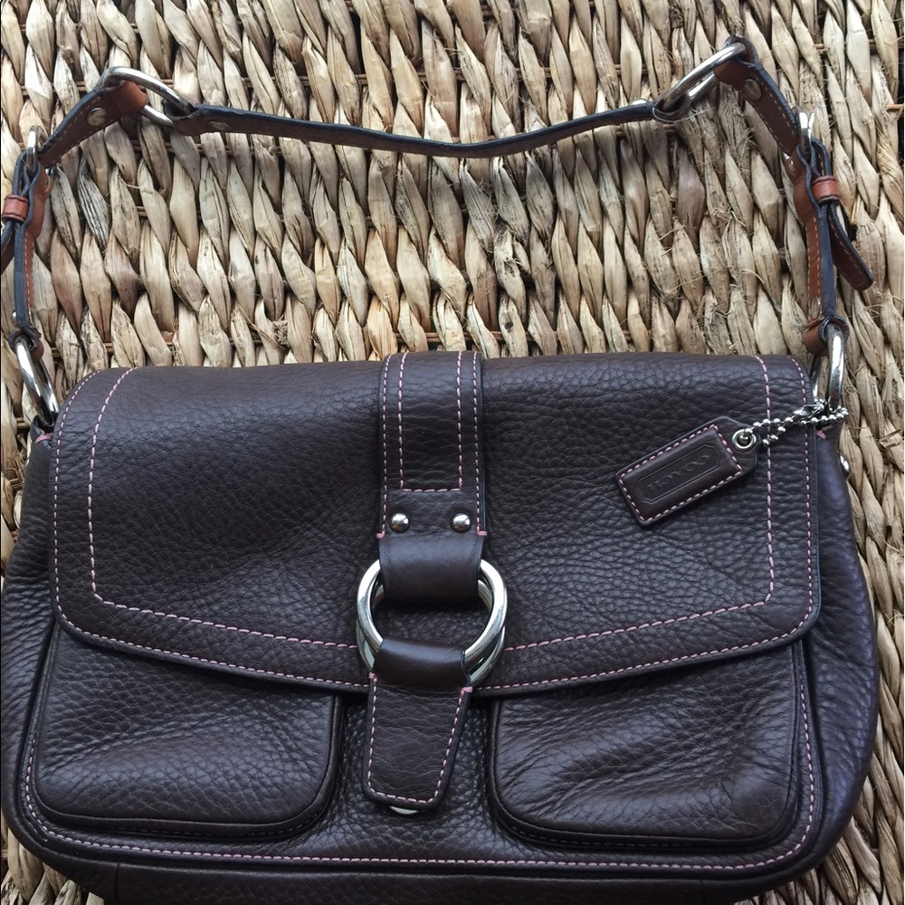 Dark Brown Coach Bag