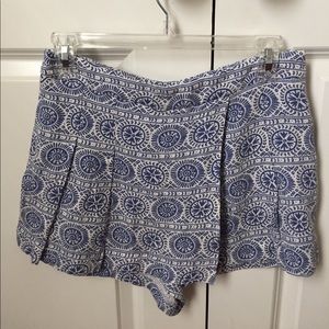 Patterned Skort