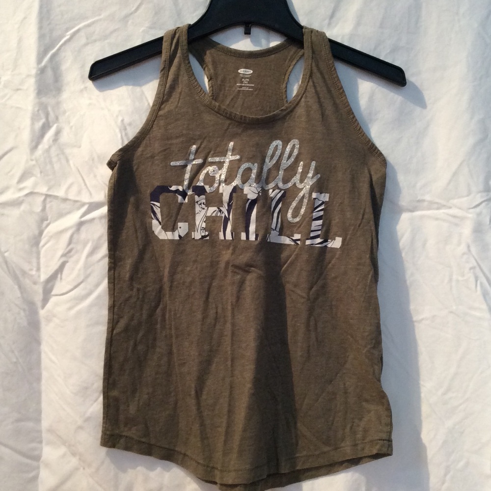 "Totally chill" tank top
