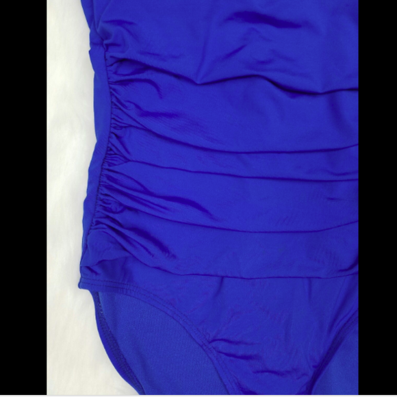 Kenneth Cole Blue One Piece Swimsuit - Picture 3 of 6