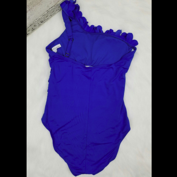 Kenneth Cole Blue One Piece Swimsuit - Picture 4 of 6