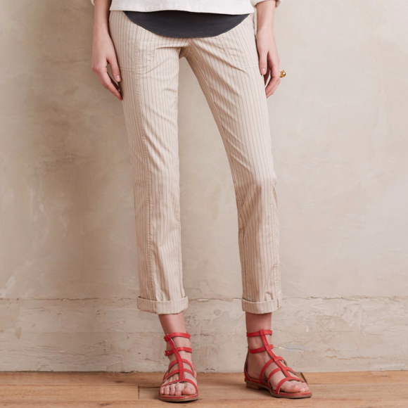 ❌SOLD❌[ Hei Hei ]Anthro Striped Pants Slouched 26P - Picture 2 of 7