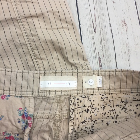 ❌SOLD❌[ Hei Hei ]Anthro Striped Pants Slouched 26P - Picture 3 of 7