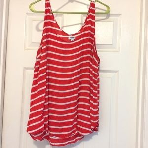 Red Striped Tank Top