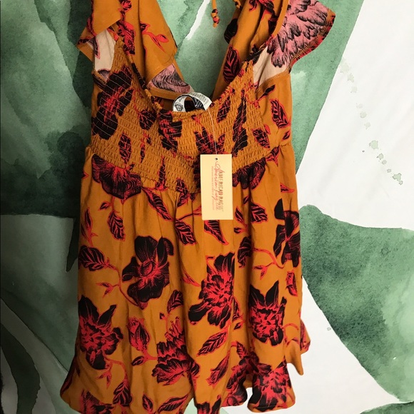 Other - Orange romper Other - Orange romper