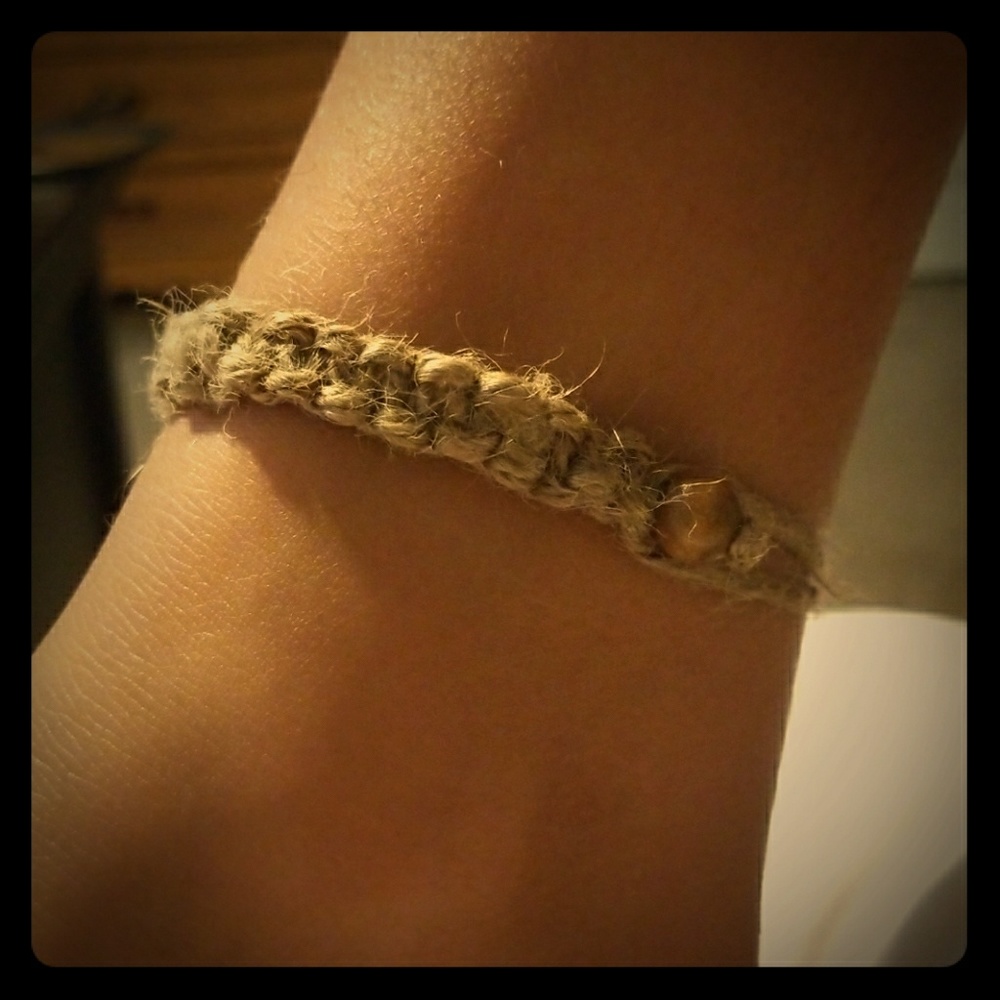 My daughters Handmade anklet