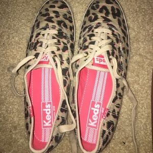 Leopard Print Ked Sneakers