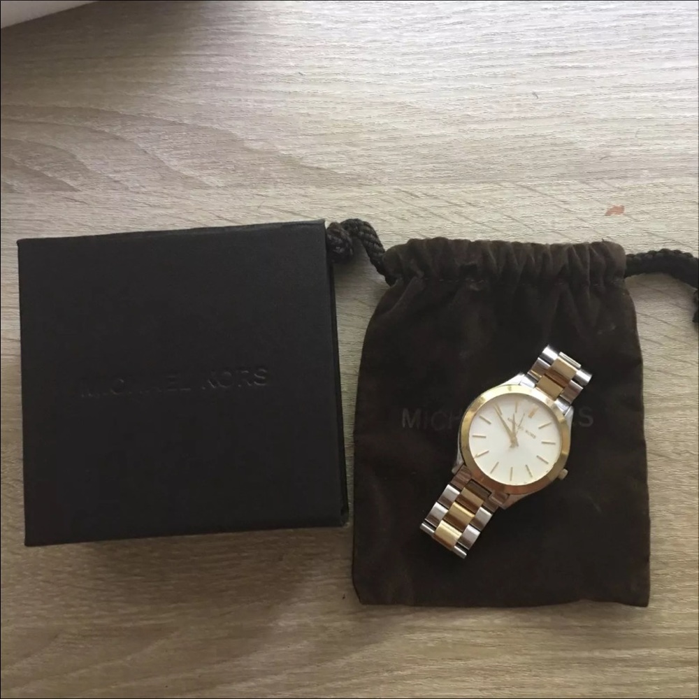 Michael kors stainless steel watch