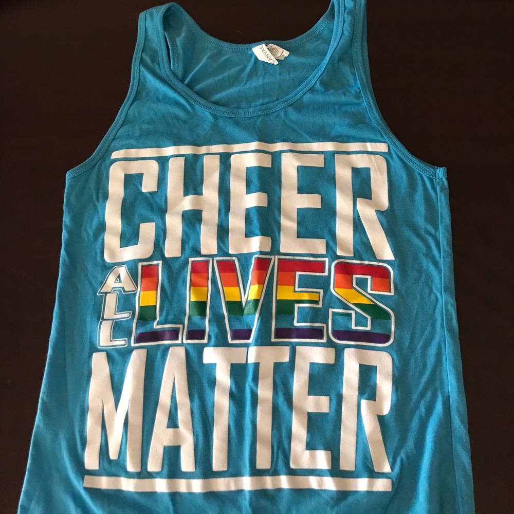 🚨cheer tank top
