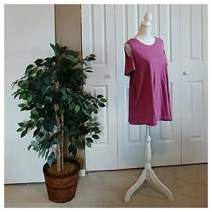 NWT Style & Co. Cold shoulder top